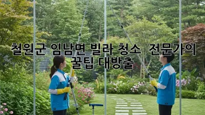 철원군 임남면 빌라 청소 ✨ 전문가의 꿀팁 대방출!